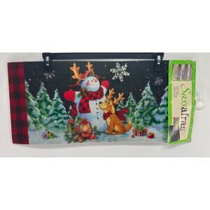 Sassafras door mat Winter insert